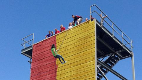 ROTC ropes course