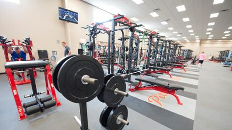 Weight room