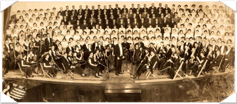 1925 Elijah chorus-conductor Dr Walter McCray