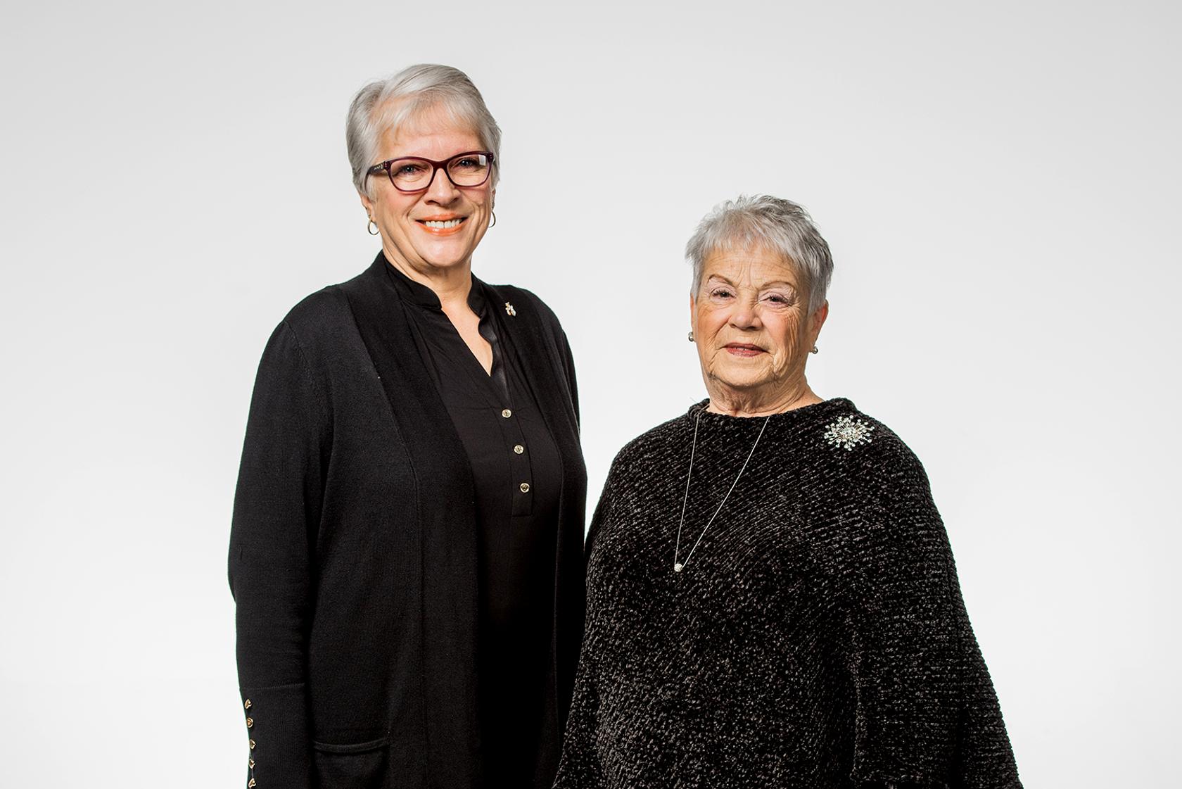 Diana Polston and Jan Allai