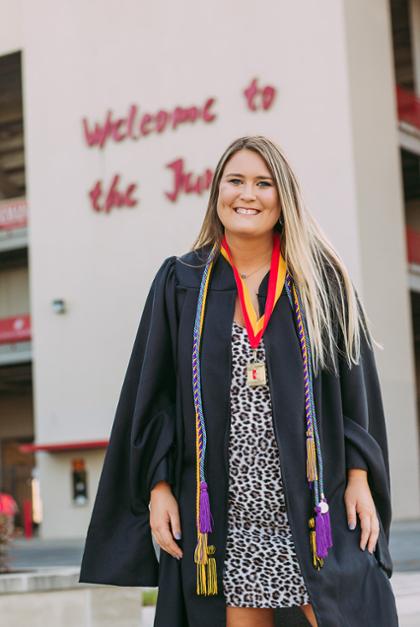 Jansen cap and gown